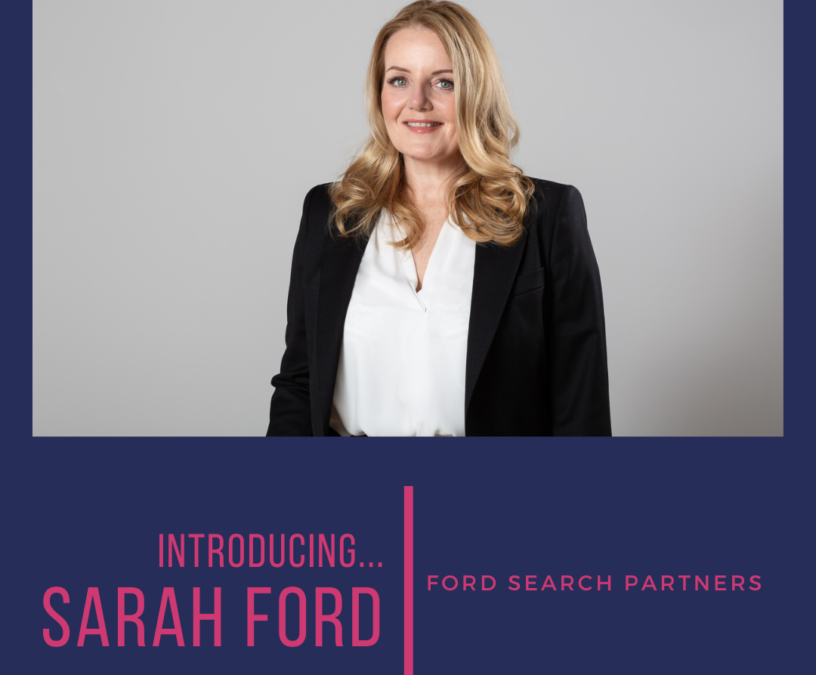 Introducing… Sarah Ford